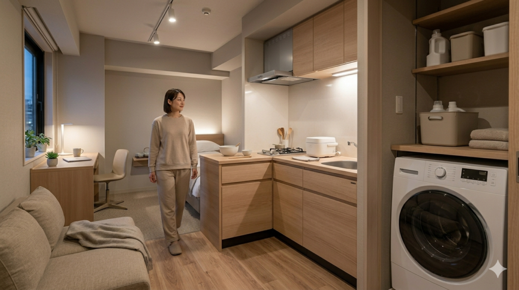 マンスリーマンションでの生活イメージ