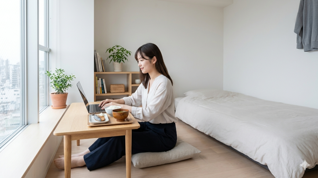 名古屋での長期研修中の生活イメージ