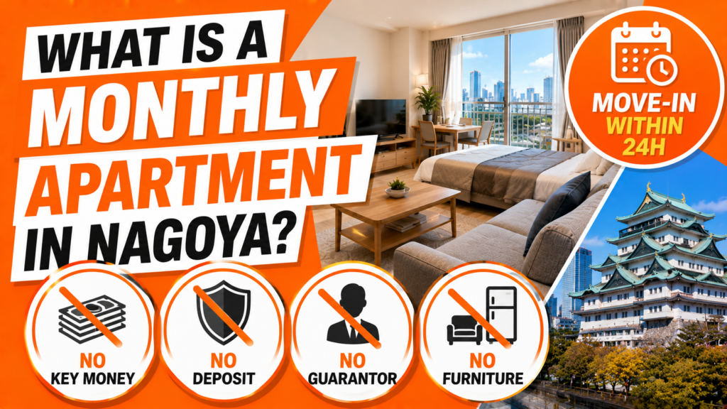 What Is a Monthly Apartment in Nagoya?