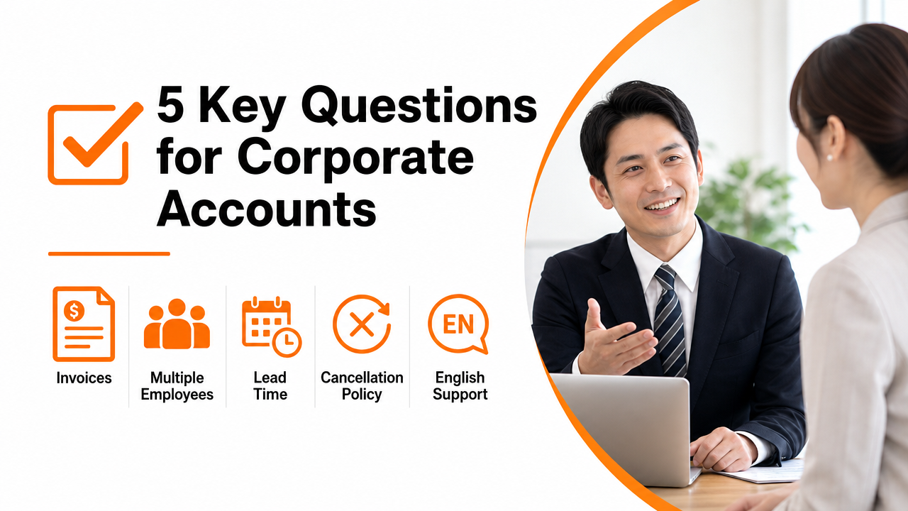 What to Ask When Setting Up a Corporate Accountの図解