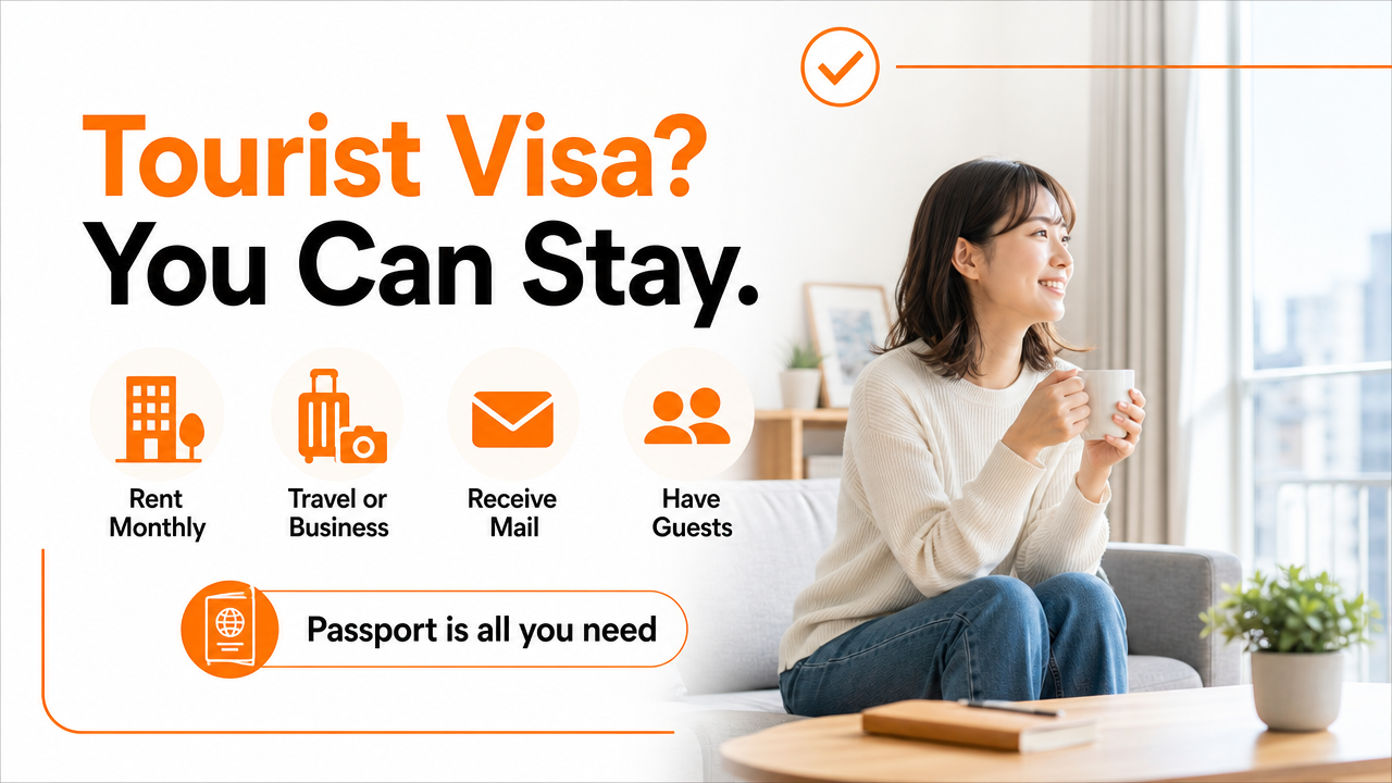 What You Can Do on a Tourist Visaの図解