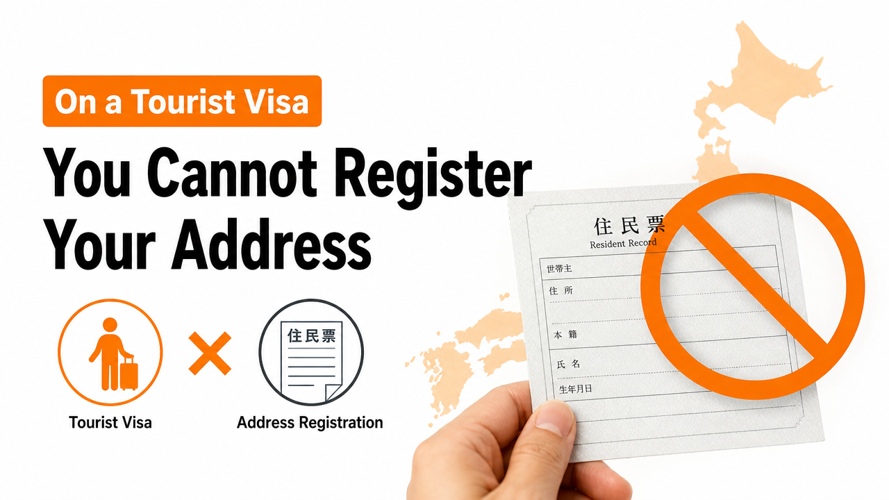 What You Cannot Do on a Tourist Visaの図解
